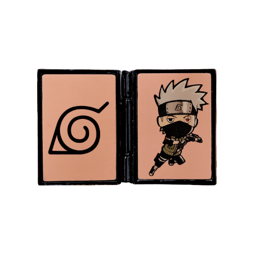 Naruto™ Kakashi Icha Icha Pin - Premium Earrings - Just $31.75! Shop now at Pulse Designer Fashion