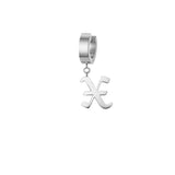 Mister Old English Initial Earrings - Premium Earrings - Just $89.50! Shop now at Pulse Designer Fashion