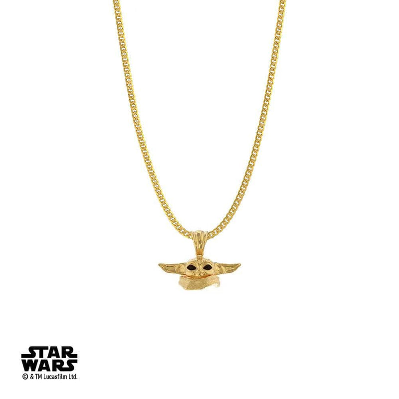 Star Wars™ Grogu Necklace - Premium Necklaces - Just $73! Shop now at Pulse Designer Fashion