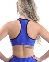 Firenze Activewear Set - Leggings & Sports Bra - Blue - Premium Leggings - Just $89.50! Shop now at Pulse Designer Fashion