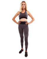 Arleta Seamless Leggings & Sports Bra Set - Black - Premium Seamless Leggings & Sports Bra Set - Just $95.75! Shop now at Pulse Designer Fashion