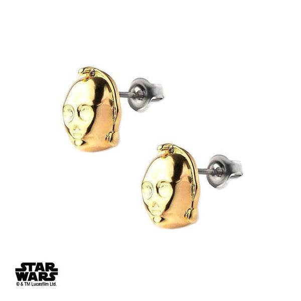 Star Wars™ C-3po Earrings - Premium Earrings - Just $64.75! Shop now at Pulse Designer Fashion