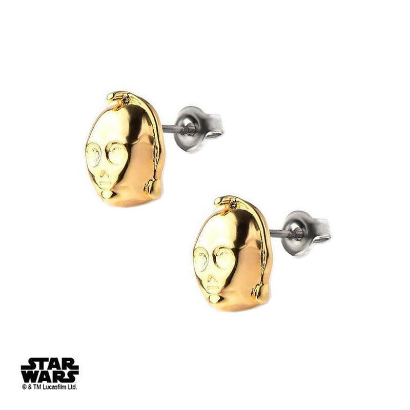 Star Wars™ C-3po Earrings - Premium Earrings - Just $64.75! Shop now at Pulse Designer Fashion