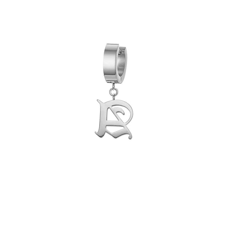 Mister Old English Initial Earrings - Premium Earrings - Just $89.50! Shop now at Pulse Designer Fashion