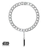 Star Wars™ Darksaber Curb Bracelet - Premium Bracelets - Just $64.75! Shop now at Pulse Designer Fashion