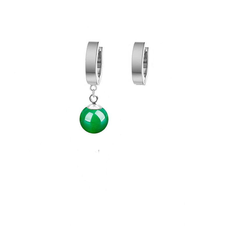 Mister Potara Earring - Green - Premium Earrings - Just $59.75! Shop now at Pulse Designer Fashion