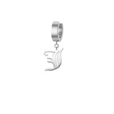 Mister Old English Initial Earrings - Premium Earrings - Just $89.50! Shop now at Pulse Designer Fashion