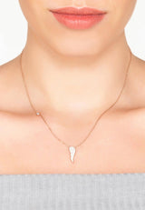 Angel Wing Small Pendant Necklace - Premium Necklaces - Just $125! Shop now at Pulse Designer Fashion