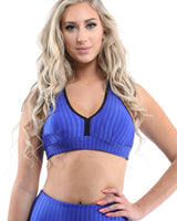 Firenze Activewear Set - Leggings & Sports Bra - Blue - Premium Leggings - Just $89.50! Shop now at Pulse Designer Fashion