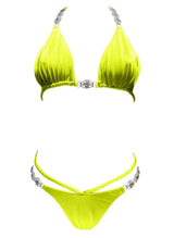 Shanel Triangle Top & Strappy Tango Bottom - Yellow - Premium Swimwear - Just $154.25! Shop now at Pulse Designer Fashion