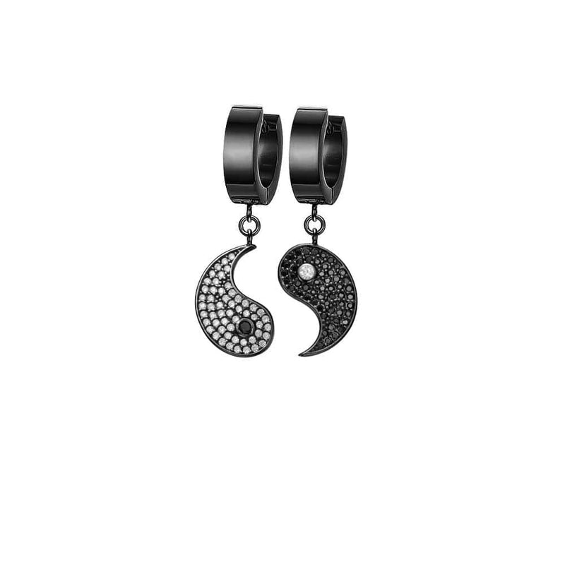 Mister Yin Yang Earrings - Premium Earrings - Just $106! Shop now at Pulse Designer Fashion