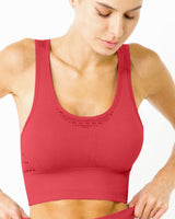 Mesh Seamless Set - Red - Premium Seamless Set - Just $68.50! Shop now at Pulse Designer Fashion