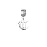 Mister Old English Initial Earrings - Premium Earrings - Just $89.50! Shop now at Pulse Designer Fashion