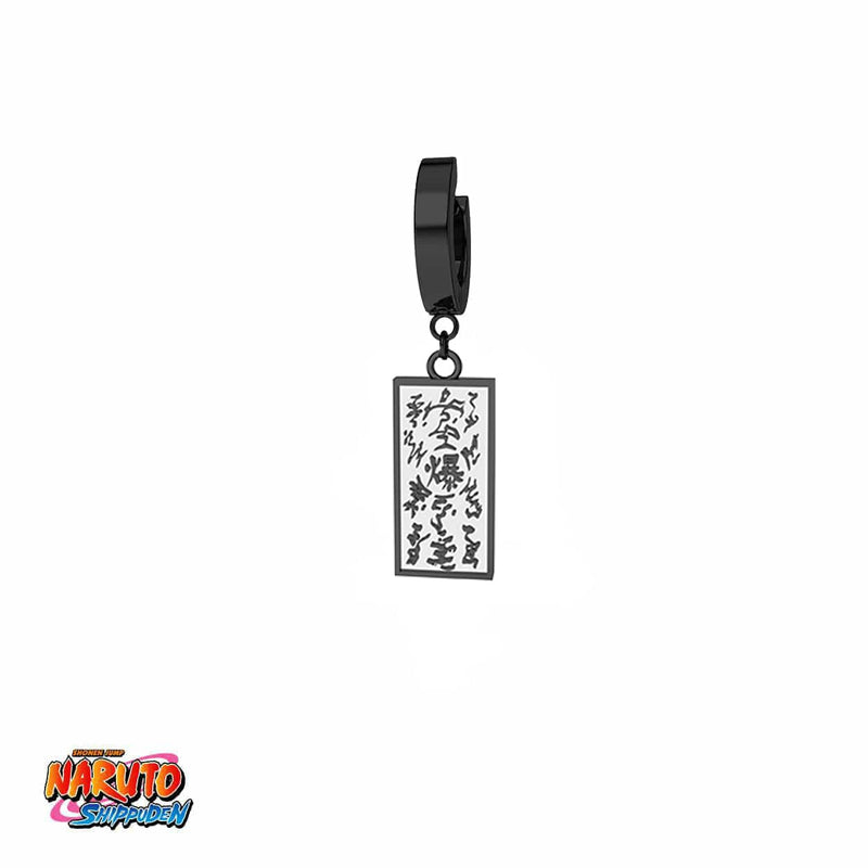 Naruto™ Explosive Tag Earring - Markets Pro Issued - Premium Earrings - Just $59.75! Shop now at Pulse Designer Fashion