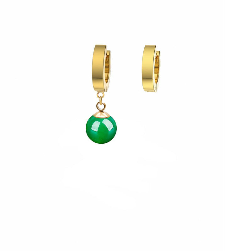 Mister Potara Earring - Green - Premium Earrings - Just $59.75! Shop now at Pulse Designer Fashion