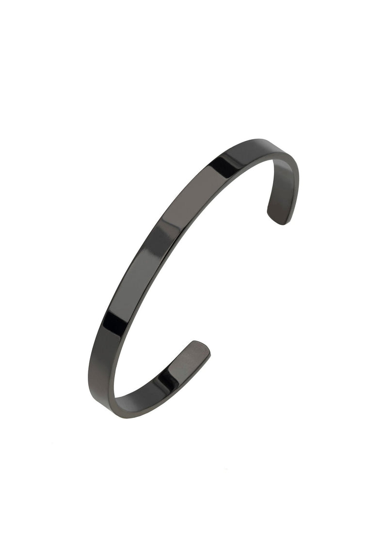 Metallic Cuff Oxidised Black - Premium Bracelets - Just $77.50! Shop now at Pulse Designer Fashion