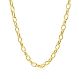 4.6mm 14k Yellow Gold Oval Rolo Chain - Premium Chains - Just $941.99! Shop now at Pulse Designer Fashion