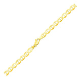 5.5mm 14k Yellow Gold Mariner Link Chain - Premium Chains - Just $1325.99! Shop now at Pulse Designer Fashion