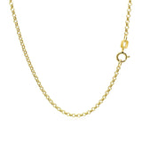 10k Yellow Gold Rolo Chain 1.9mm - Premium Chains - Just $159.99! Shop now at Pulse Designer Fashion