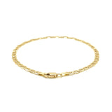 3.2mm 14k Yellow Gold Mariner Link Anklet - Premium Anklets - Just $387.99! Shop now at Pulse Designer Fashion