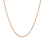 14k Rose Gold Adjustable Popcorn Chain 1.3mm - Premium Chains - Just $418.99! Shop now at Pulse Designer Fashion