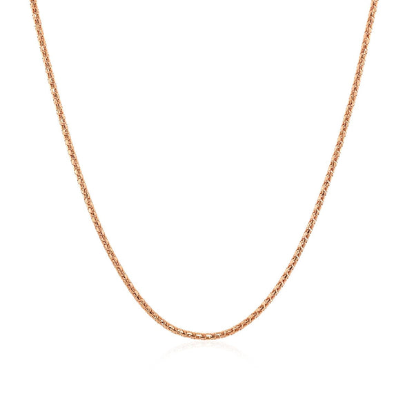 14k Rose Gold Adjustable Popcorn Chain 1.3mm - Premium Chains - Just $418.99! Shop now at Pulse Designer Fashion