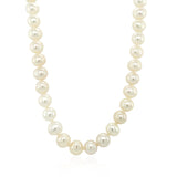 14k Yellow Gold Necklace with White Freshwater Cultured Pearls (6.0mm to 6.5mm) - Premium Necklaces - Just $502.99! Shop now at Pulse Designer Fashion