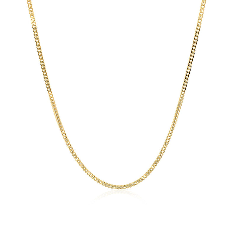 14k Yellow Gold Gourmette Chain 1.5mm - Premium Chains - Just $450.99! Shop now at Pulse Designer Fashion