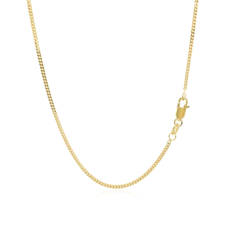 14k Yellow Gold Gourmette Chain 1.5mm - Premium Chains - Just $450.99! Shop now at Pulse Designer Fashion