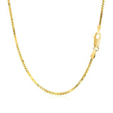 14k Yellow Gold Classic Box Chain 1.1mm - Premium Chains - Just $636.99! Shop now at Pulse Designer Fashion