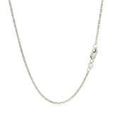 14k White Gold Lumina Pendant Chain 1.0mm - Premium Chains - Just $491.99! Shop now at Pulse Designer Fashion