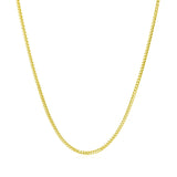 14k Yellow Gold Franco Chain 1.2mm - Premium Chains - Just $585.99! Shop now at Pulse Designer Fashion