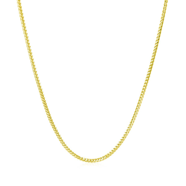 14k Yellow Gold Franco Chain 1.2mm - Premium Chains - Just $585.99! Shop now at Pulse Designer Fashion