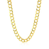 7.0mm 10k Yellow Gold Curb Chain - Premium Chains - Just $2266.99! Shop now at Pulse Designer Fashion