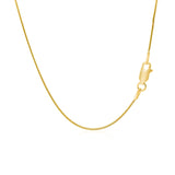 14k Yellow Gold Round Snake Chain 0.9mm - Premium Chains - Just $512.99! Shop now at Pulse Designer Fashion