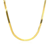 3.0mm 14k Yellow Gold Super Flex Herringbone Chain - Premium Chains - Just $508.99! Shop now at Pulse Designer Fashion