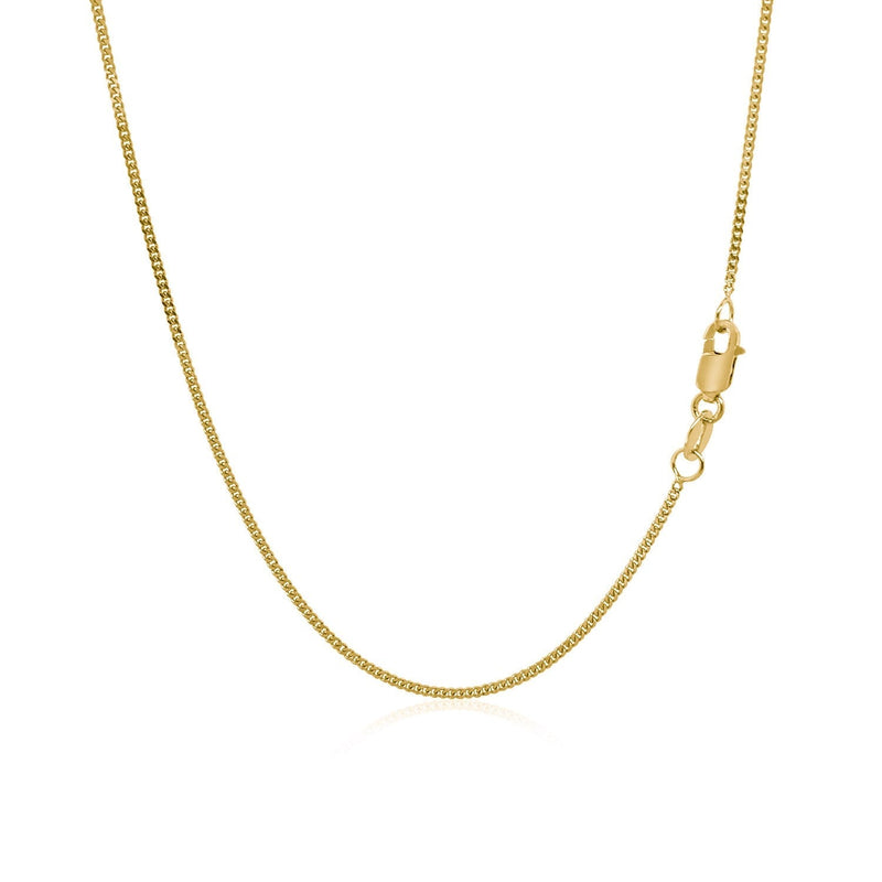 14k Yellow Gold Gourette Chain 1.0mm - Premium Chains - Just $253.99! Shop now at Pulse Designer Fashion