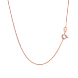 14k Rose Gold Diamond Cut Round Wheat Chain 0.6mm - Premium Chains - Just $192.99! Shop now at Pulse Designer Fashion