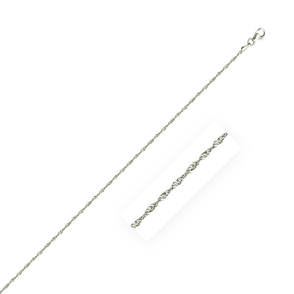 Sterling Silver 1.6mm Singapore Style Chain - Premium Chains - Just $25.99! Shop now at Pulse Designer Fashion