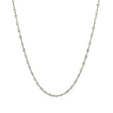 Sterling Silver 1.6mm Singapore Style Chain - Premium Chains - Just $25.99! Shop now at Pulse Designer Fashion