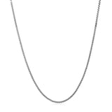 14k White Gold Adjustable Box Chain 1.1mm - Premium Chains - Just $614.99! Shop now at Pulse Designer Fashion