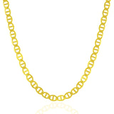 5.5mm 10k Yellow Gold Mariner Link Chain - Premium Chains - Just $1026.99! Shop now at Pulse Designer Fashion