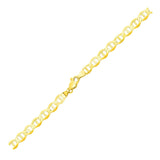 5.5mm 10k Yellow Gold Mariner Link Chain - Premium Chains - Just $1026.99! Shop now at Pulse Designer Fashion