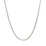 14k White Gold Sparkle Chain 1.5mm - Premium Chains - Just $409.99! Shop now at Pulse Designer Fashion