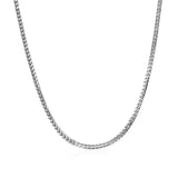 14k white Gold Franco Chain 1.8mm - Premium Chains - Just $938.99! Shop now at Pulse Designer Fashion