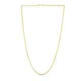 14k 1.8mm Yellow Gold Square Wheat Chain - Premium Chains - Just $534.99! Shop now at Pulse Designer Fashion