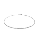 14k White Gold Sparkle Anklet 1.5mm - Premium Anklets - Just $315.99! Shop now at Pulse Designer Fashion