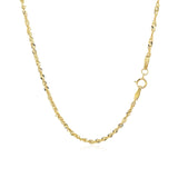 14k Yellow Gold Singapore Chain 1.7mm - Premium Chains - Just $370.99! Shop now at Pulse Designer Fashion