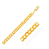 14k Yellow Gold Solid Curb Bracelet 10.0mm - Premium Bracelets - Just $2891.99! Shop now at Pulse Designer Fashion