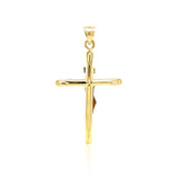 14k Two Tone Gold Cross Pendant - Premium Pendants - Just $312.99! Shop now at Pulse Designer Fashion